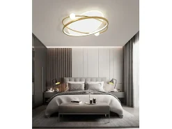 Lâmpada De Teto Toolight App1059-C Gold