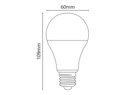 Lâmpada LED clássica 10W E27 12-24V 4000K