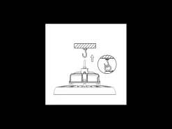 Lâmpada LED industrial UFO 150W e 22500 lúmen IP65 4000K - Projetor LED Alcapower
