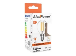 Lâmpada LED Mini Esfera Regulável 6W 2700K E14
