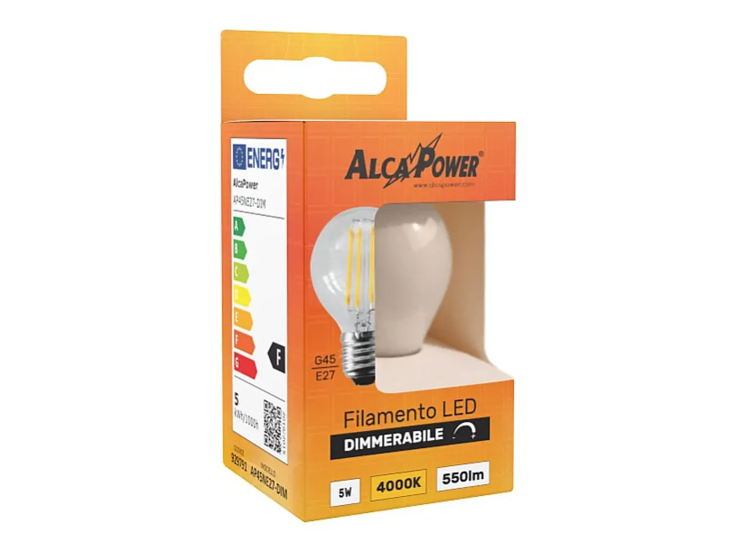 Lâmpada LED Mini Esfera Regulável 5W 4000K E27