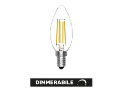 Lâmpada LED Oliva Regulável 6W 2700K E14