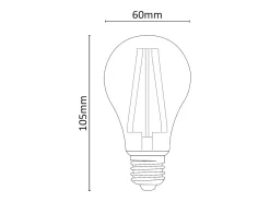 Lâmpada LED Regulável Clássica 10W 4000K E27