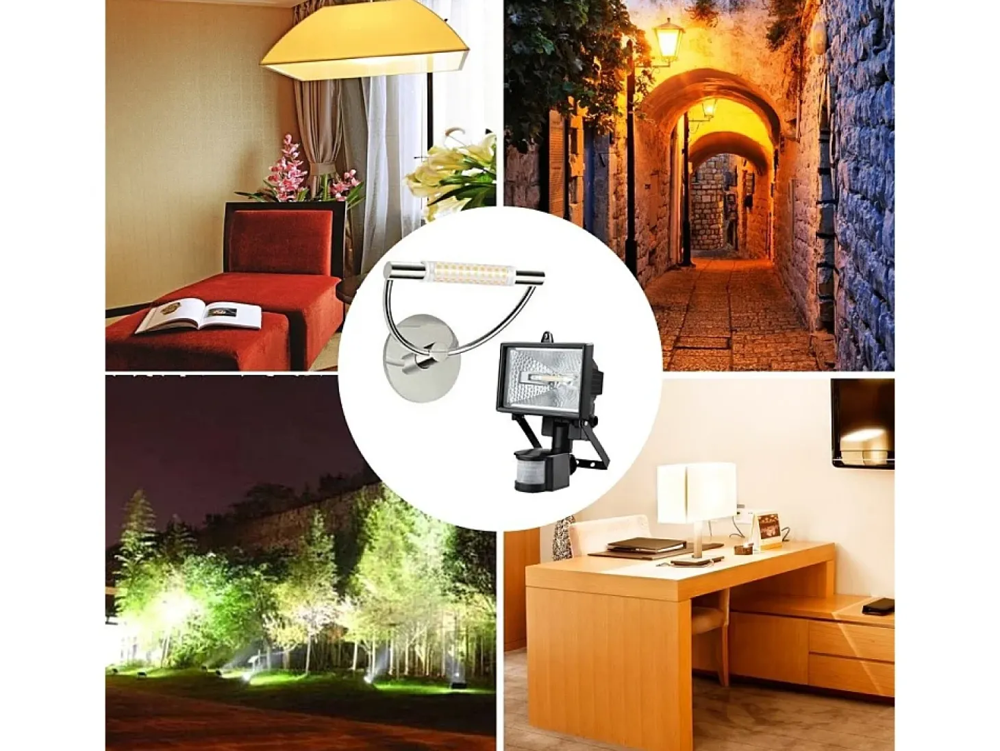 Lâmpada LED R7s Regulável 118mm 11W ø23mm 1280lumen 4000k