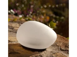 Lâmpada solar de seixos D16CM SOLENZARA