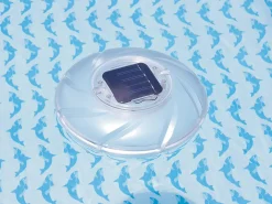 Lâmpada solar flutuante LED multicolor para jardim e pátio