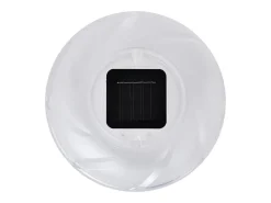 Lâmpada solar flutuante LED multicolor para jardim e pátio