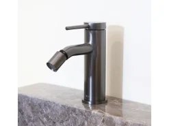 Lollipop Misturadora de bidé cinza gunmetal Essebagno