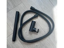 Luisa Combinação de base de duche de 3 peças preto Essebagno