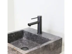 Luisa Misturadora de lavatório baixo cinzento metalizado Essebagno
