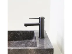 Luisa Misturadora de lavatório baixo cinzento metalizado Essebagno