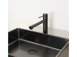Luisa Misturadora de lavatório alto cinzento metalizado Essebagno