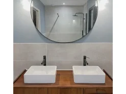 Luisa Misturadora de lavatório alto cinzento metalizado Essebagno