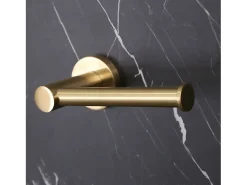 Luisa porta-rolos de papel higiénico em ouro escovado Essebagno