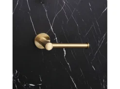 Luisa porta-rolos de papel higiénico em ouro escovado Essebagno