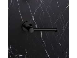 Luisa porta-rolos de papel higiénico preto Essebagno