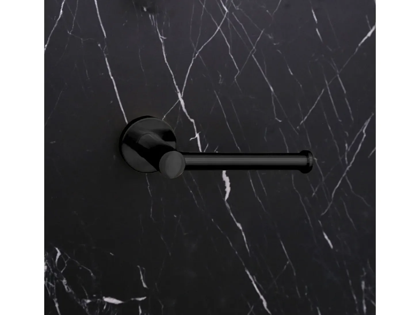 Luisa porta-rolos de papel higiénico preto Essebagno
