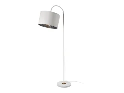 Luminária de chão moderna design em metal e tecido 173 cm branca 03_0005251