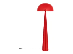 Luminária de pé cogumelo em metal, D. 50 x A.147 cm, Vermelho brilhante, RANDALL