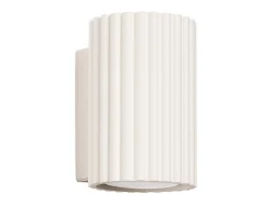 Luminária de parede Gloow minimalista, alumínio - 1 fontes de luz 4000K - L.6.5 x H.10 cm - bege