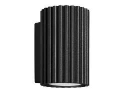 Luminária de parede Gloow minimalista, alumínio - 1 fontes de luz 4000K - L.6.5 x H.10 cm - preto