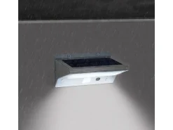 Luminária de parede solar com sensor 200LM DERBY