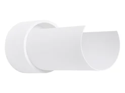 Luminária de parede Torow minimalista, aço - 1 fontes de luz 4000K - L.10 x H.21 cm - branco