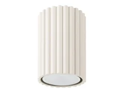 Luminária de teto Gloow minimalista, alumínio - 1 fontes de luz 4000K - L.6.5 x H.10 cm - bege