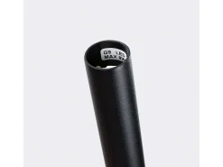 Luminária Pendente Bliss Moderno, Aço - 1 Lichtbronnen - L.8 X H.118 Cm - Preto
