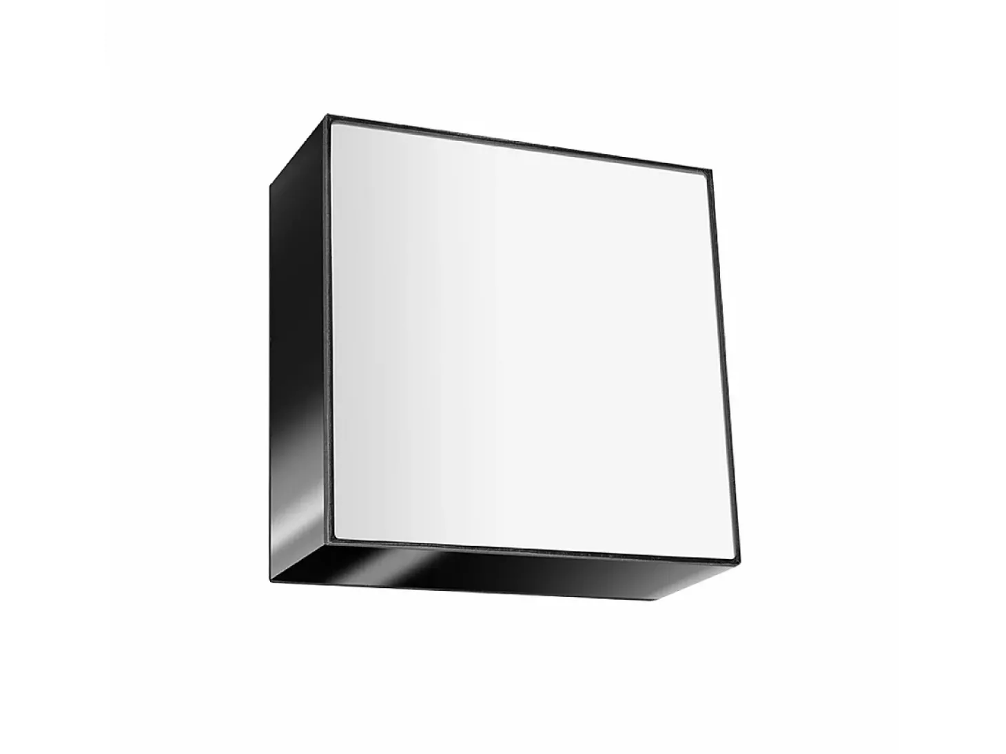 Luminárias de teto Care minimalista, PVC - 1 fontes de luz 3000K - L.25 x H.11 cm - preto