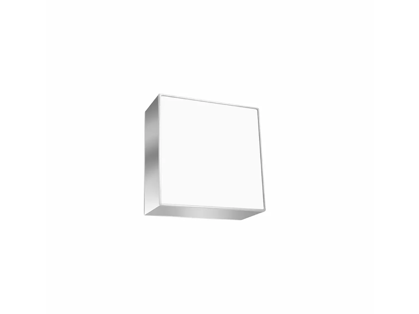 Luminárias de teto Care minimalista, PVC - 1 fontes de luz 3000K - L.25 x H.11 cm - cinza