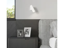 Luminárias de teto Invicta moderno, aço - 3 fontes de luz 4000K - L.45 x H.20 cm - branco