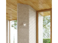 Luminárias de teto Rayis moderno, aço - 2 fontes de luz 4000K - L.30 x H.16 cm - branco