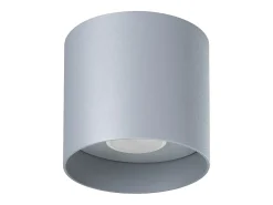 Luminárias de teto Shiis minimalista, alumínio - 1 fontes de luz 4000K - L.12 x H.11 cm - cinza