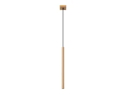 Luminárias pendentes Brill moderno, aço - 1 fontes de luz 3000K - L.3.5 x H.115 cm - dourado