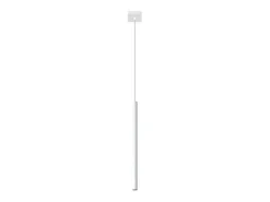 Luminárias pendentes Brill moderno, aço - 1 fontes de luz 3000K - L.8 x H.100 cm - branco