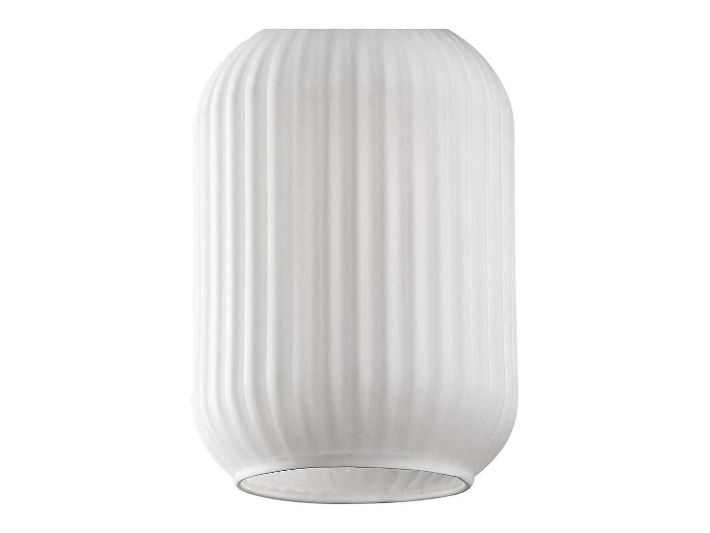 Lustre em metal - Dourado e branco - 3 quebra-luzes A.130 x L. 55 cm - OSKA