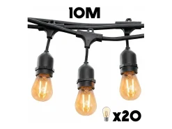 Luzes de corda E27 10M MAFY