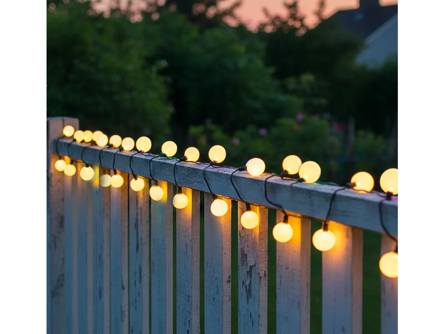 Luzes de corda solares 60LED BILLY