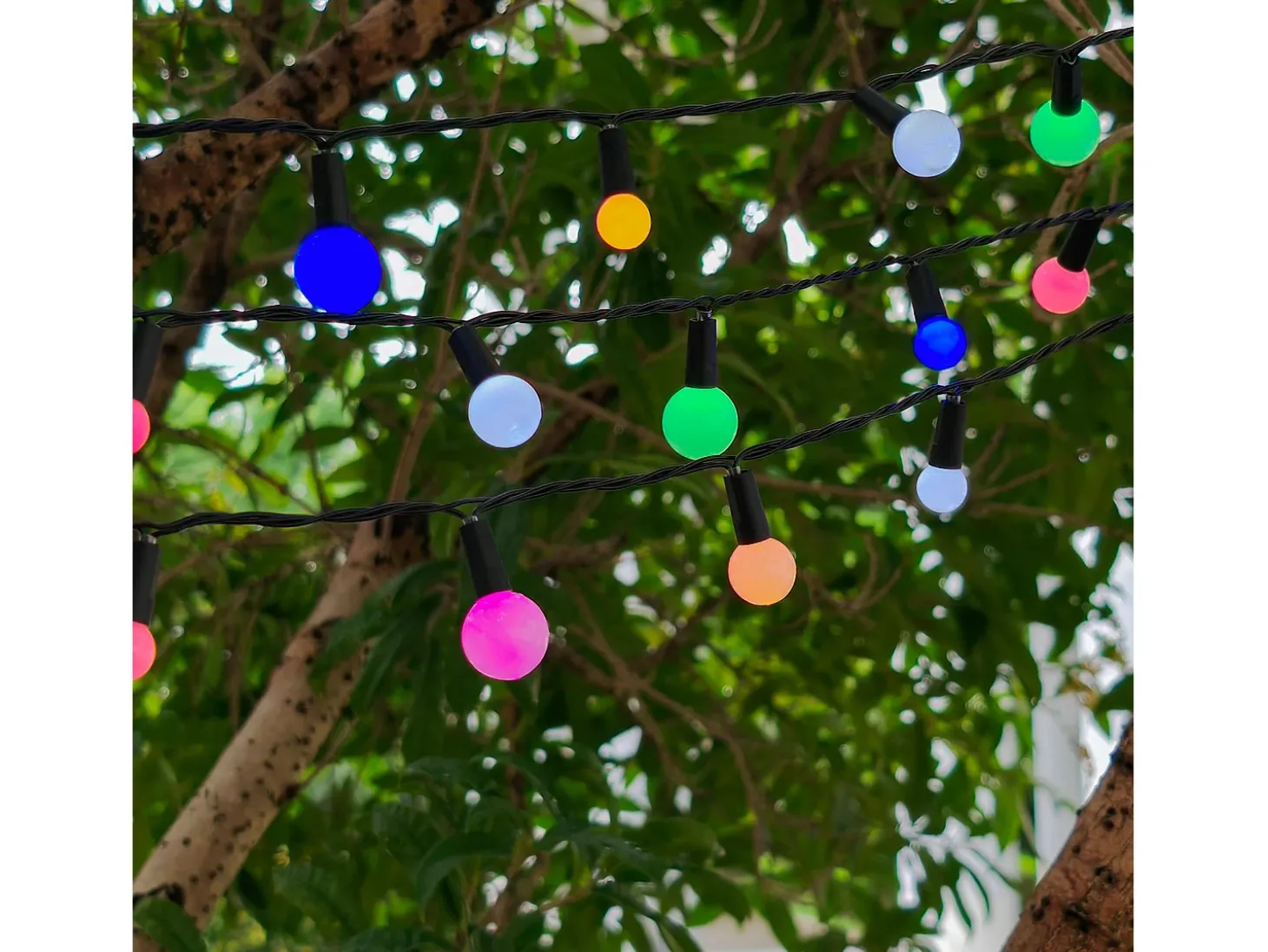 Luzes de corda solares 100LED BILLY