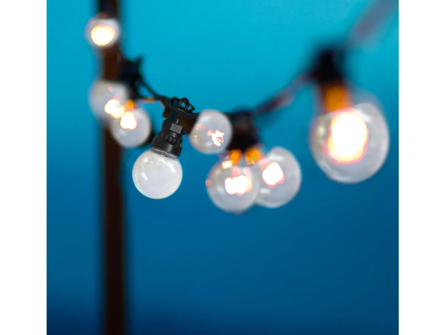Luzes de corda solares 5.7M PARTY