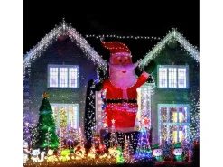 100M 600 LED String Lights Carnaval Casamento Exterior Iluminação de Jardim Interior, Multicolorido