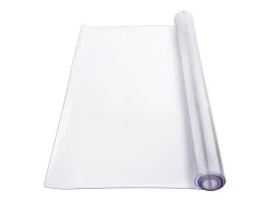 Mantel SucceBuy Proteção de Mesa em PVC, 61 X 122 CM, Pavio em Plástico Transparente, 0.2CM de Espessura