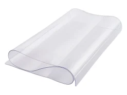 Mantel SucceBuy Proteção de Mesa em PVC, 41 X 81 CM, Pavio em Plástico Transparente, 0.15CM de Espessura