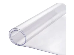 Mantel SucceBuy Proteção de Mesa em PVC, 41 X 81 CM, Pavio em Plástico Transparente, 0.15CM de Espessura