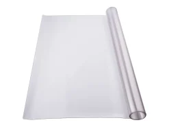 Mantel SucceBuy Proteção de Mesa em PVC, 91 X 152 CM, Tapete de Escritório em Plástico Congelado, 0.15CM de Espessura