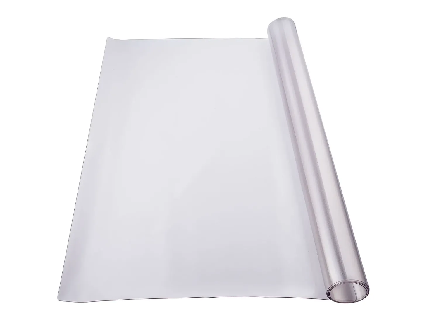 Mantel SucceBuy Proteção de Mesa em PVC, 91 X 152 CM, Tapete de Escritório em Plástico Congelado, 0.15CM de Espessura