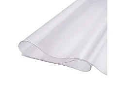 Mantel SucceBuy Proteção de Mesa em PVC, 91 X 152 CM, Tapete de Escritório em Plástico Congelado, 0.15CM de Espessura