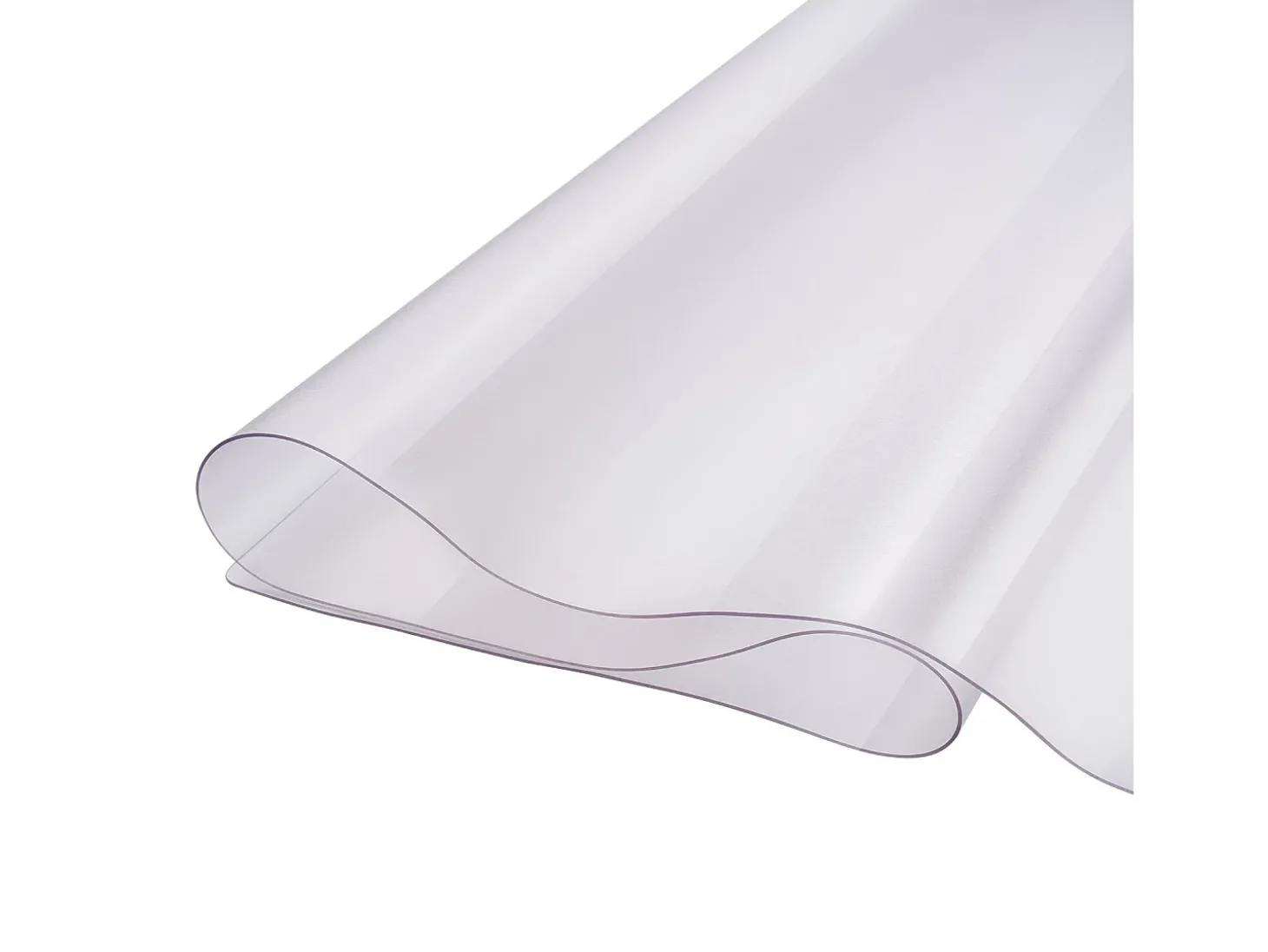 Mantel SucceBuy Proteção de Mesa em PVC, 91 X 152 CM, Tapete de Escritório em Plástico Congelado, 0.15CM de Espessura