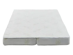 Matelas clic-clac aloe vera ALOHA de NATUREA ép.16cm - 130 x 190 cm